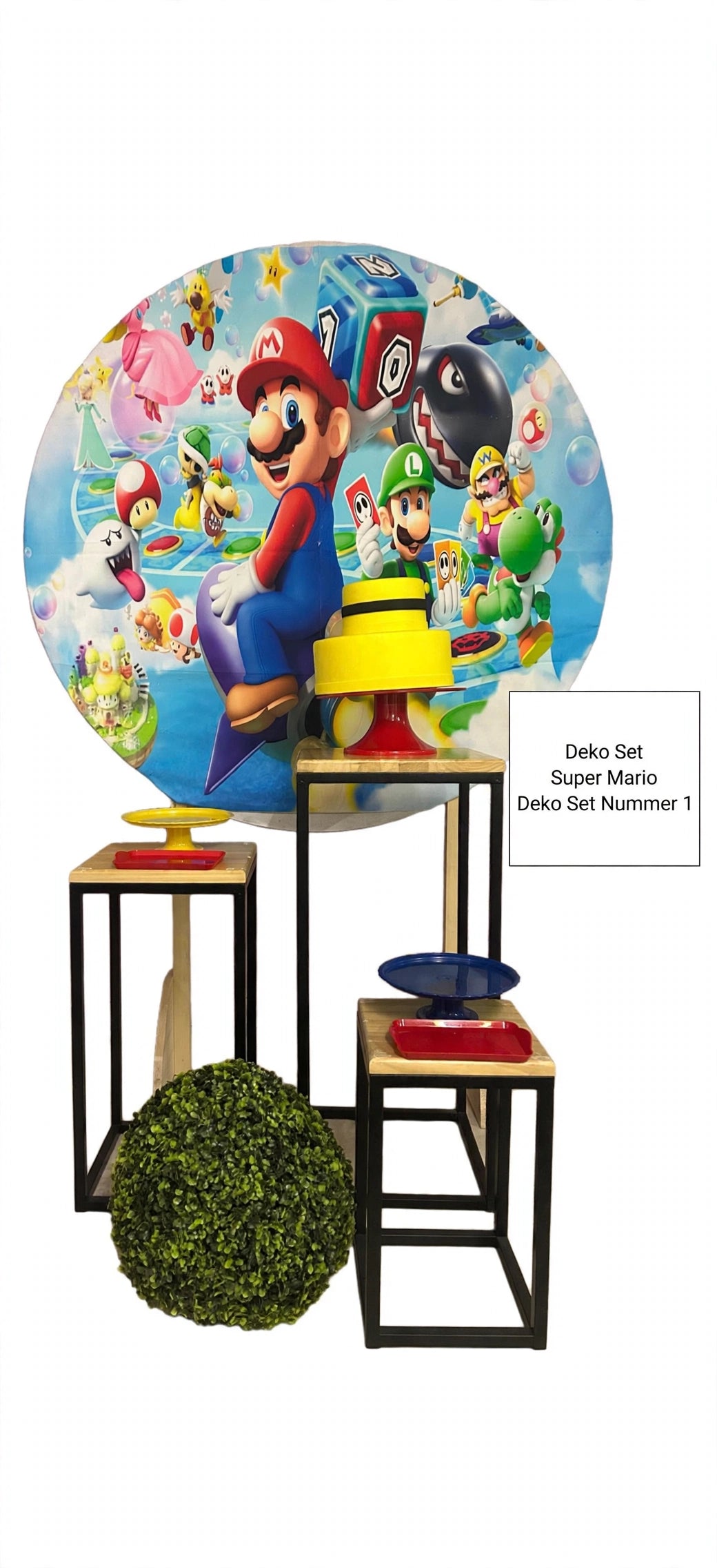 KinderGeburtstag deko Super Mario