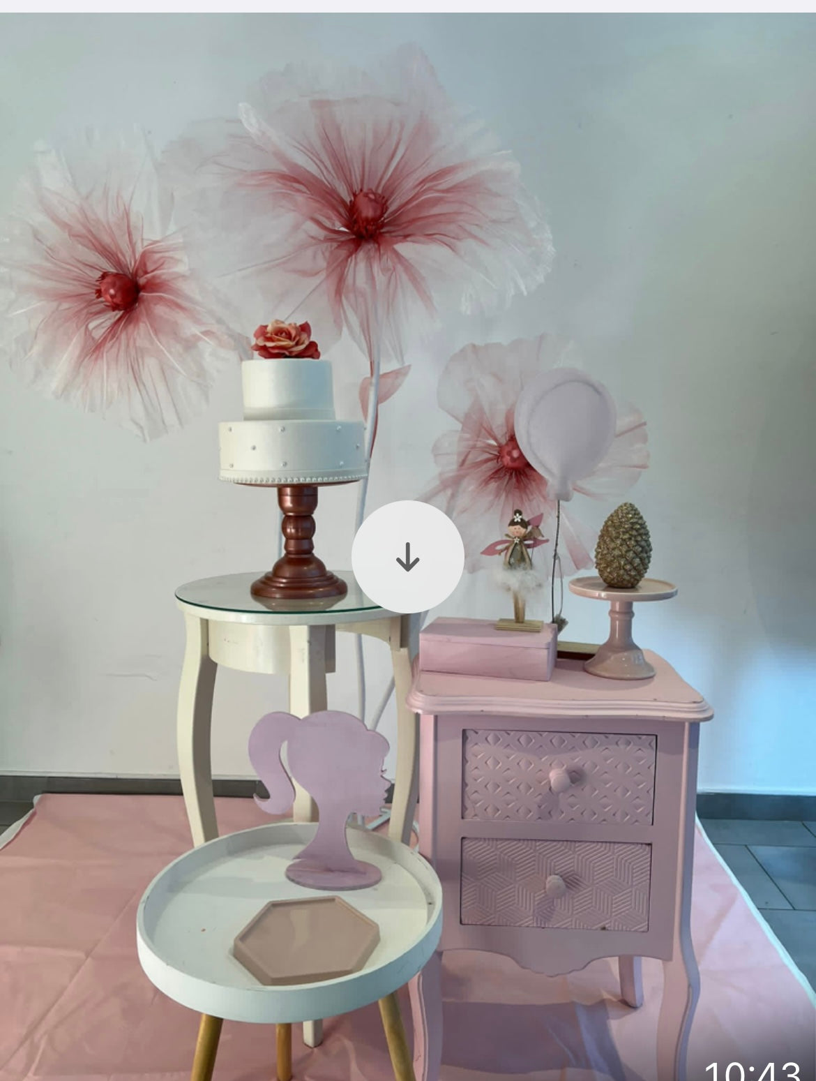 Party to Go Set 1 Blumen Ibisco G trio