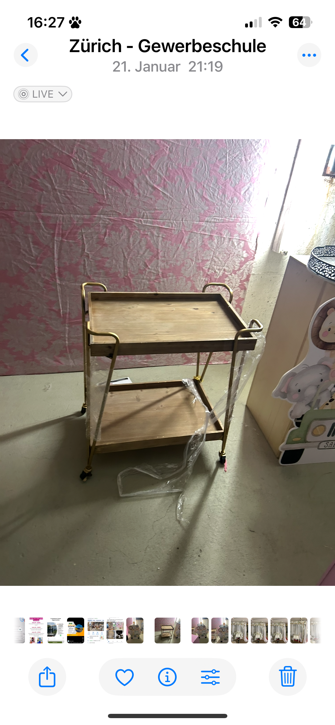 Party deko Mobel Waga Holz