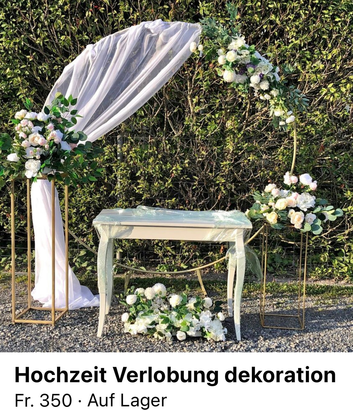 Hochzeitsdekoration mieten, Hochzeit deko kunstblumen