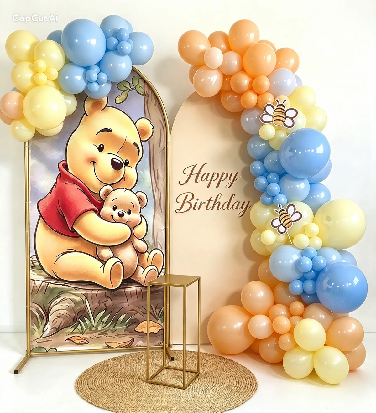 Vinie Pooh deko set  kindergeburtstag