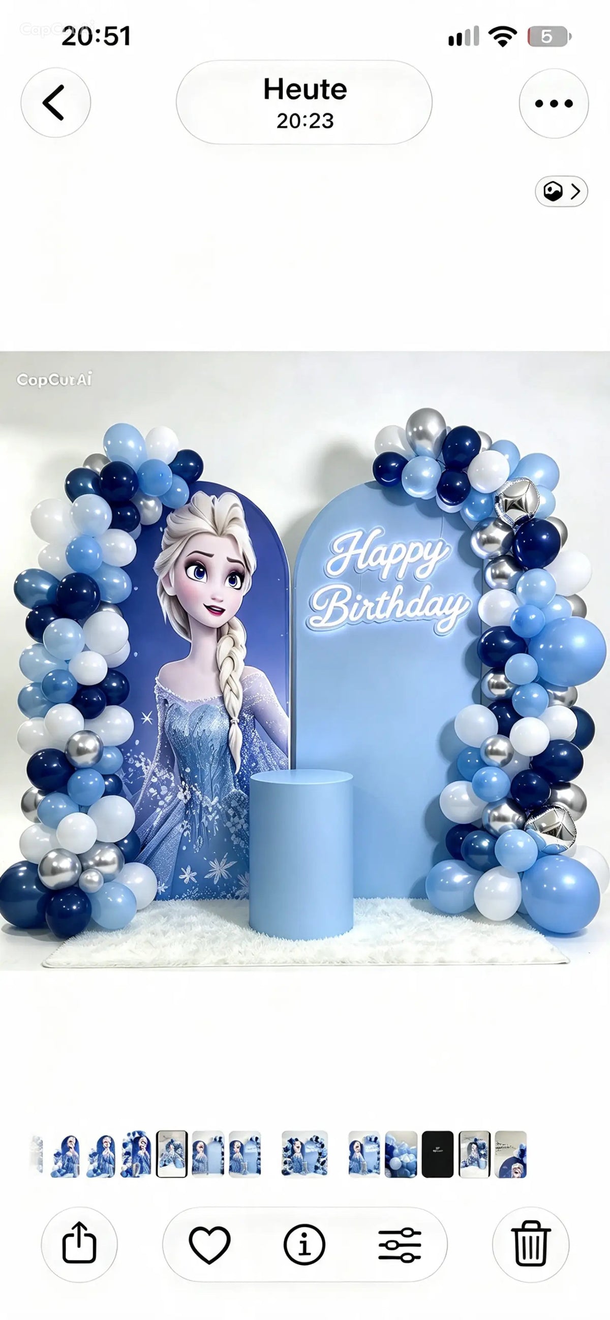 Novo Deko set Einkoning körp Elsa
