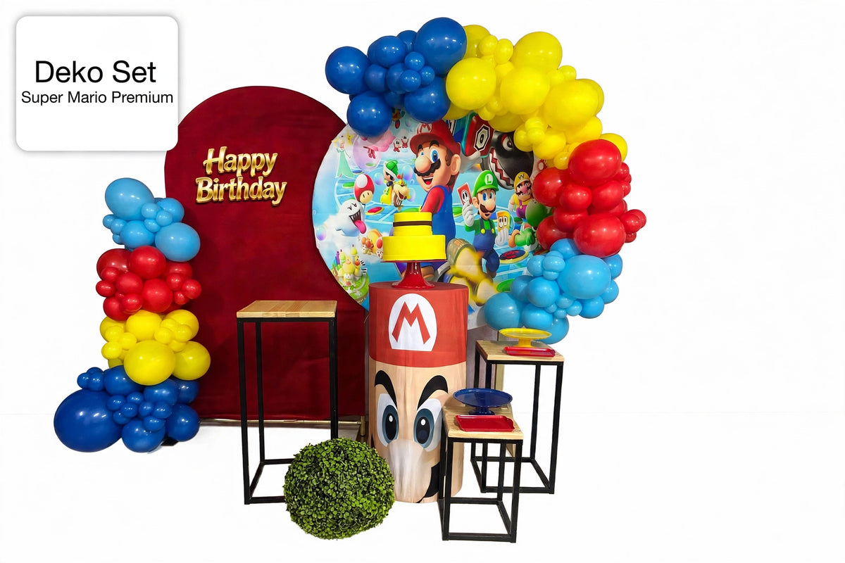 KinderGeburtstag deko Super Mario