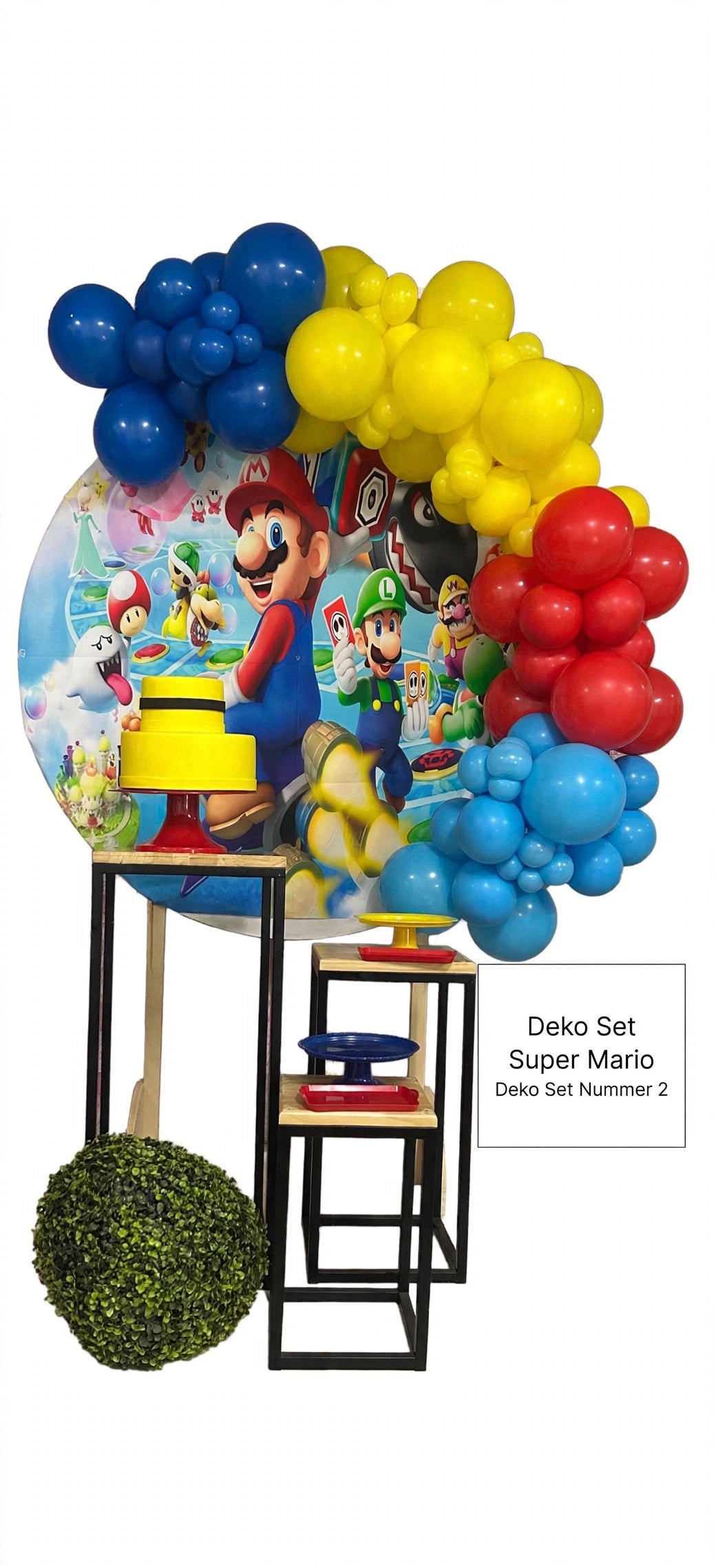 KinderGeburtstag deko Super Mario