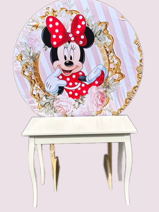KinderGeburtstag Dekoration  minie mouse pink